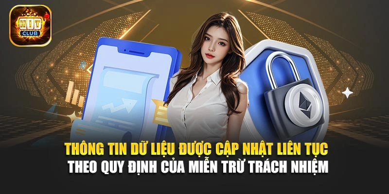 Thông tin dữ liệu được cập nhật liên tục theo quy định của miễn trừ trách nhiệm